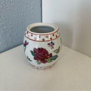 Vintage Chinese Tea Leaf / Ginger Jar 1960’s With Out Lid